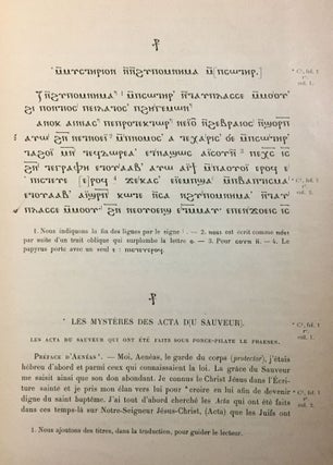 Les aprocryphes coptes. 2e fasc.: Acta Pilati et supplément à l'Évangile des douze apôtres