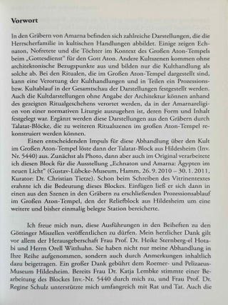 Untersuchungen zum Kultgeschehen im Grossen Aton-Tempel von Amarna