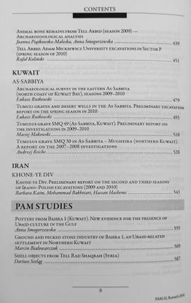 Polish archaeology in the Mediterranean. 12 volumes (XI, XX, XXI, XXII, XXIII/1, XXIII/2, XXIV/1, XXIV/2, XXV, XXVI/1, XXVI/2 and XXVII/2).