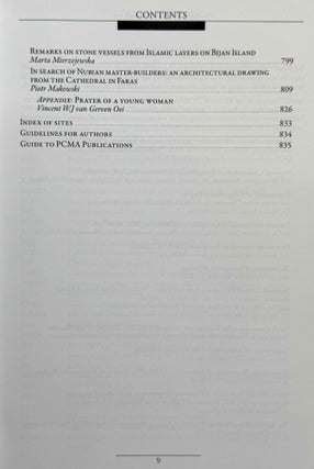 Polish archaeology in the Mediterranean. 12 volumes (XI, XX, XXI, XXII, XXIII/1, XXIII/2, XXIV/1, XXIV/2, XXV, XXVI/1, XXVI/2 and XXVII/2).