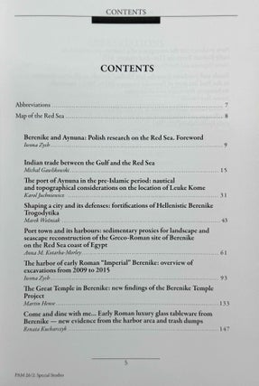 Polish archaeology in the Mediterranean. 12 volumes (XI, XX, XXI, XXII, XXIII/1, XXIII/2, XXIV/1, XXIV/2, XXV, XXVI/1, XXVI/2 and XXVII/2).