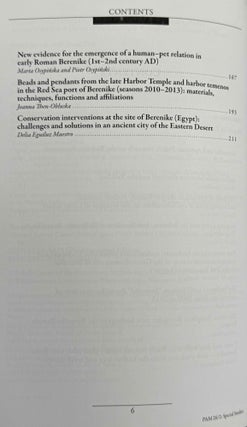 Polish archaeology in the Mediterranean. 12 volumes (XI, XX, XXI, XXII, XXIII/1, XXIII/2, XXIV/1, XXIV/2, XXV, XXVI/1, XXVI/2 and XXVII/2).
