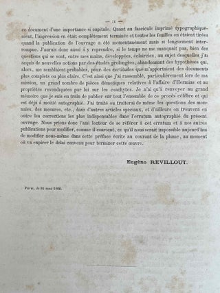 Chrestomathie démotique. Vol. II Chrestomathie démotique. Vol. III Chrestomathie démotique. Vol. IV