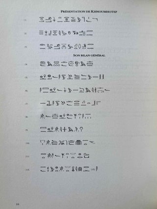 La biographie de Khnoumhotep II, Prince de Beni Hassan. Texte hi&eacute;roglyphique, translitt&eacute;ration et traduction comment&eacute;e.[newline]M14433-05.jpeg