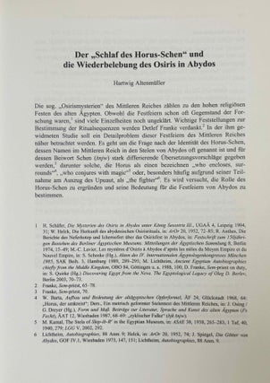Studies on the Middle Kingdom in memory of Detlef Franke
