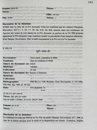 Les scribes dans la soci&eacute;t&eacute; &eacute;gyptienne de l'Ancien Empire. Vol. I: Les premi&egrave;res dynasties, les n&eacute;cropoles memphites.[newline]M14435-04.jpeg
