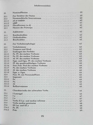 Neumand&auml;ische Chrestomathie. Mit grammatischer Skizze, kommentierter &Uuml;bersetzung und Glossar.[newline]M14441-06.jpeg