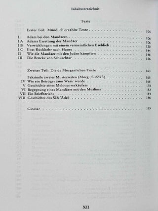 Neumand&auml;ische Chrestomathie. Mit grammatischer Skizze, kommentierter &Uuml;bersetzung und Glossar.[newline]M14441-09.jpeg
