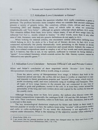 Akkadian love literature of the third and second millennium BCE