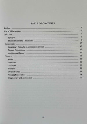 The Hittite Instruction for the royal bodyguard