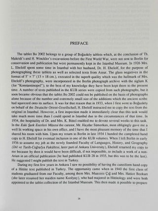 The Hittite Instruction for the royal bodyguard
