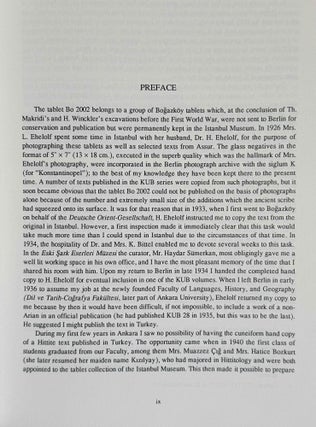 The Hittite Instruction for the royal bodyguard