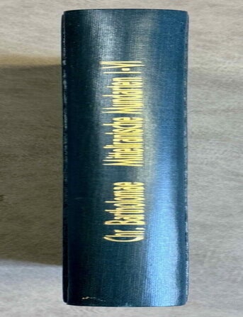 Item #M14448 Zur Kenntnis der mitteliranischen Mundarten. Vol. I-VI (complete set). BARTHOLOMAE Christian.[newline]M14448-00.jpeg