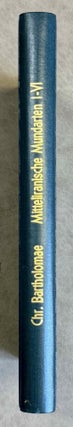 Item #M14448 Zur Kenntnis der mitteliranischen Mundarten. Vol. I-VI (complete set). BARTHOLOMAE...