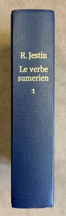 Item #M14449 Le verbes sumérien. Vol. 1: Déterminations verbales et infixes. (XEROX). JESTIN...
