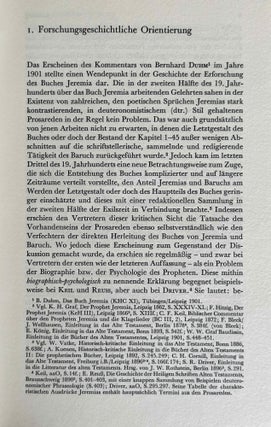 Die deuteronomistische Redaktion von Jeremia 1-25