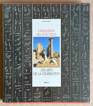 Musée égyptien de Turin. Civilisation des Egyptiens. Vol. 1: La vie quotidienne. Vol. 2: Les croyances religieuses. Vol. 3: Les arts de la célébration (complete set)