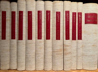 Item #M14468 GLOTTA. Zeitschrift für griechische und lateinische Sprache. Bände 1 - 65...