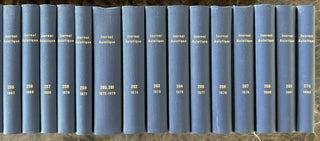 Journal Asiatique. Vol. 156 (1900) to 270 (1982).