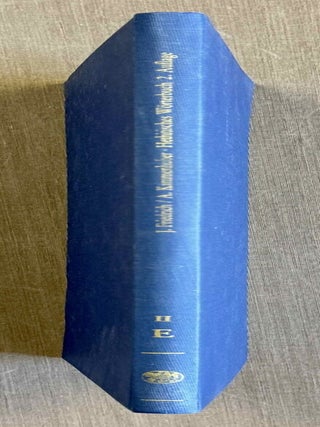 Item #M14485 Hethitisches W&ouml;rterbuch. Band II: E. Lieferungen 9-10. 2., v&ouml;llig neubearbeitete...[newline]M14485-00.jpeg