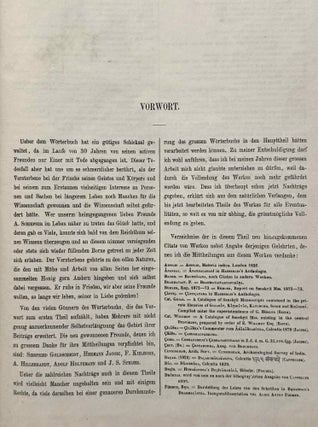 Sanskrit-Wörterbuch in kürzerer Fassung (6 volumes) + 2 volumes of Nachträge (complete set)