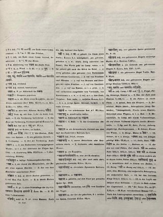 Sanskrit-W&ouml;rterbuch in k&uuml;rzerer Fassung (6 volumes) + 2 volumes of Nachtr&auml;ge (complete set)