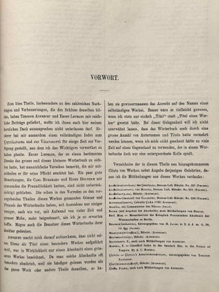 Sanskrit-W&ouml;rterbuch in k&uuml;rzerer Fassung (6 volumes) + 2 volumes of Nachtr&auml;ge (complete set)