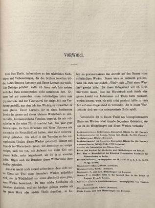 Sanskrit-Wörterbuch in kürzerer Fassung (6 volumes) + 2 volumes of Nachträge (complete set)
