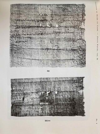 Zenon papyri. Catalogue G&eacute;n&eacute;ral du Mus&eacute;e du Caire and Publications de la Soci&eacute;t&eacute; Fouad Ier de Papyrologie. Volumes I to V (complete set).[newline]M14502-19.jpeg