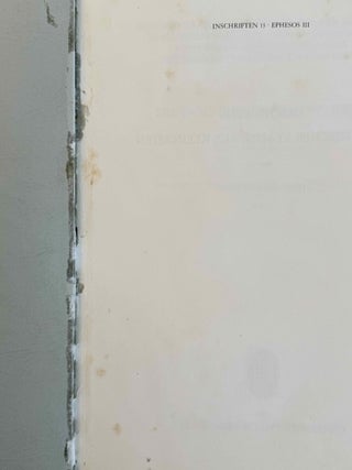 Die Inschriften von Ephesos. Teil 3. Nr. 600 - 1000 (Repertorium).