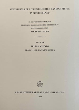 Georgische Handschriften