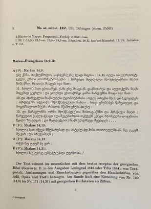 Georgische Handschriften