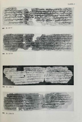 Sanskrithandschriften aus den Turfanfunden. Vol. 1. Vol. 2: Faksimile-Wiedergaben einer Auswahl von Vinaya- und Sutrahandschriften nebst einer Bearbeitung davon noch nicht publizierter Stücke. Vol. 3: Katalognummern 802-1014.