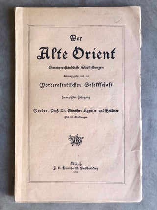 Item #M1452 Ägypter und Hethiter. ROEDER Günther
