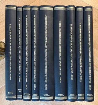 Item #M14523 Alttürkische Handschriften. Vol. 1 (XIII/9): Dokumente in Brahmi und tibetischer...