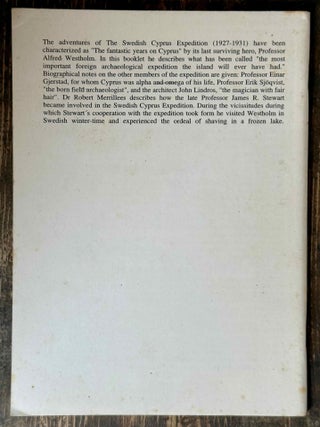 The fantastic years on Cyprus. The Swedish Cyprus expedition and its members.[newline]M14532-09.jpeg