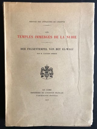 Item #M1453b Der Felsentempel von Bet el-Wali. ROEDER Günther