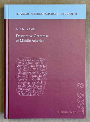 Item #M14542 Descriptive grammar of Middle Assyrian. RIDDER Jan Jacob, de