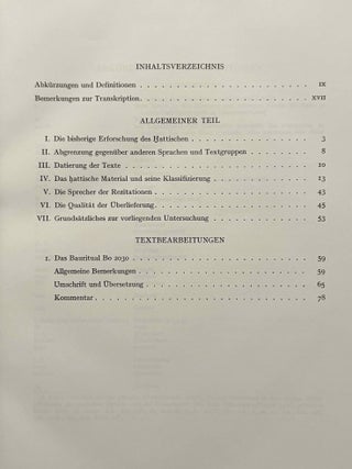 Die hattisch-hethitischen Bilinguen