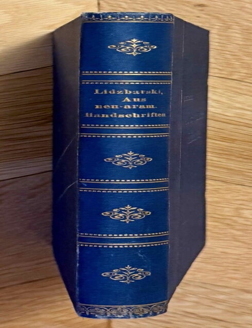 Item #M14552 Geschichten und Lieder aus den neu-aram&auml;ischen Handschriften der k&ouml;niglichen Bibliothek zu Berlin. LIDZBARSKI Mark.[newline]M14552-00.jpeg