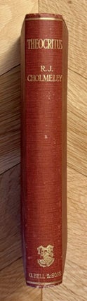 Item #M14558 The idylls of Theocritus. CHOLMELEY Roger James