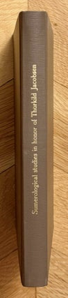 Item #M14560 Sumerological studies in honor of Thorkild Jacobsen on his seventieth birthday, June...