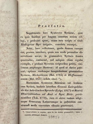 Supplementa Syntaxeos syriacae, including 2 Appendicula[newline]M14583-03.jpeg