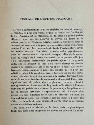 Les fouilles de Tell el-Amarna