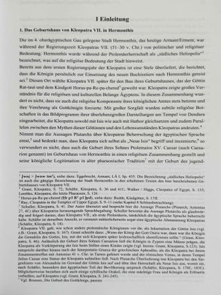 Kleopatras vergessener Tempel. Das Geburtshaus von Kleopatra VII. in Hermonthis. Eine Rekonstruktion der Dekoration.