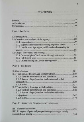 Selected Luwian hieroglyphic texts. The extended version.