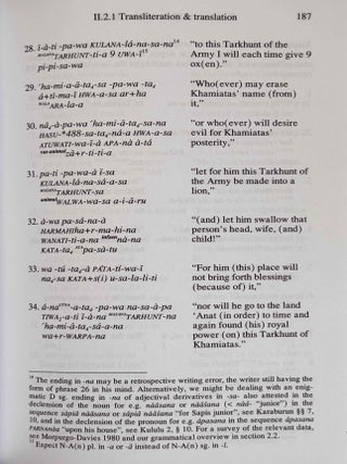 Selected Luwian hieroglyphic texts. The extended version.