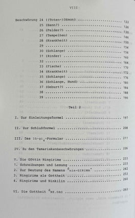 Die Beschwörungen aus Fara und Ebla. Untersuchungen zur ältesten keilschriftlichen Beschwörungsliteratur.