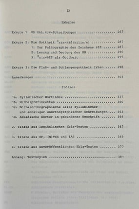 Die Beschwörungen aus Fara und Ebla. Untersuchungen zur ältesten keilschriftlichen Beschwörungsliteratur.