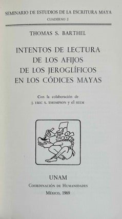 Intentos de lectura de los afijos de los jeroglíficos en los códices Mayas